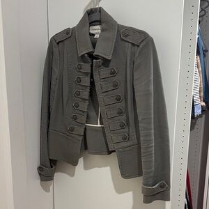 Banana Republic Gray Utility Jacket